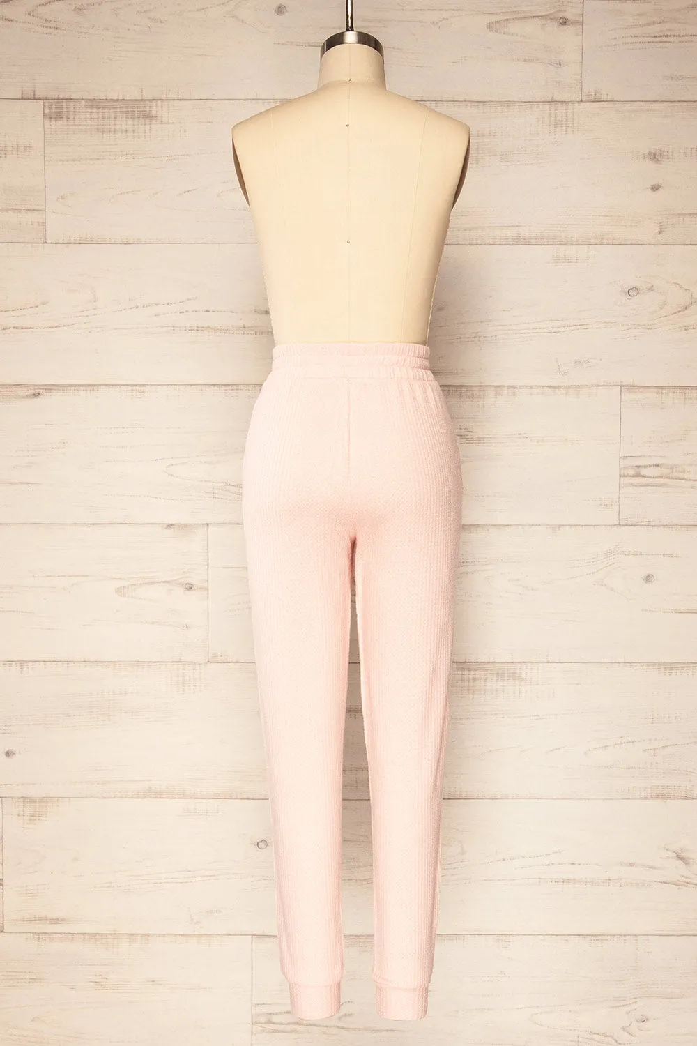 Nurtew | Waffle Knit Joggers w/ Elastic Waist