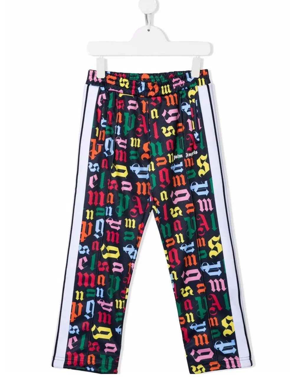 PALM ANGELS  Multicolour Letter Patterned Joggers