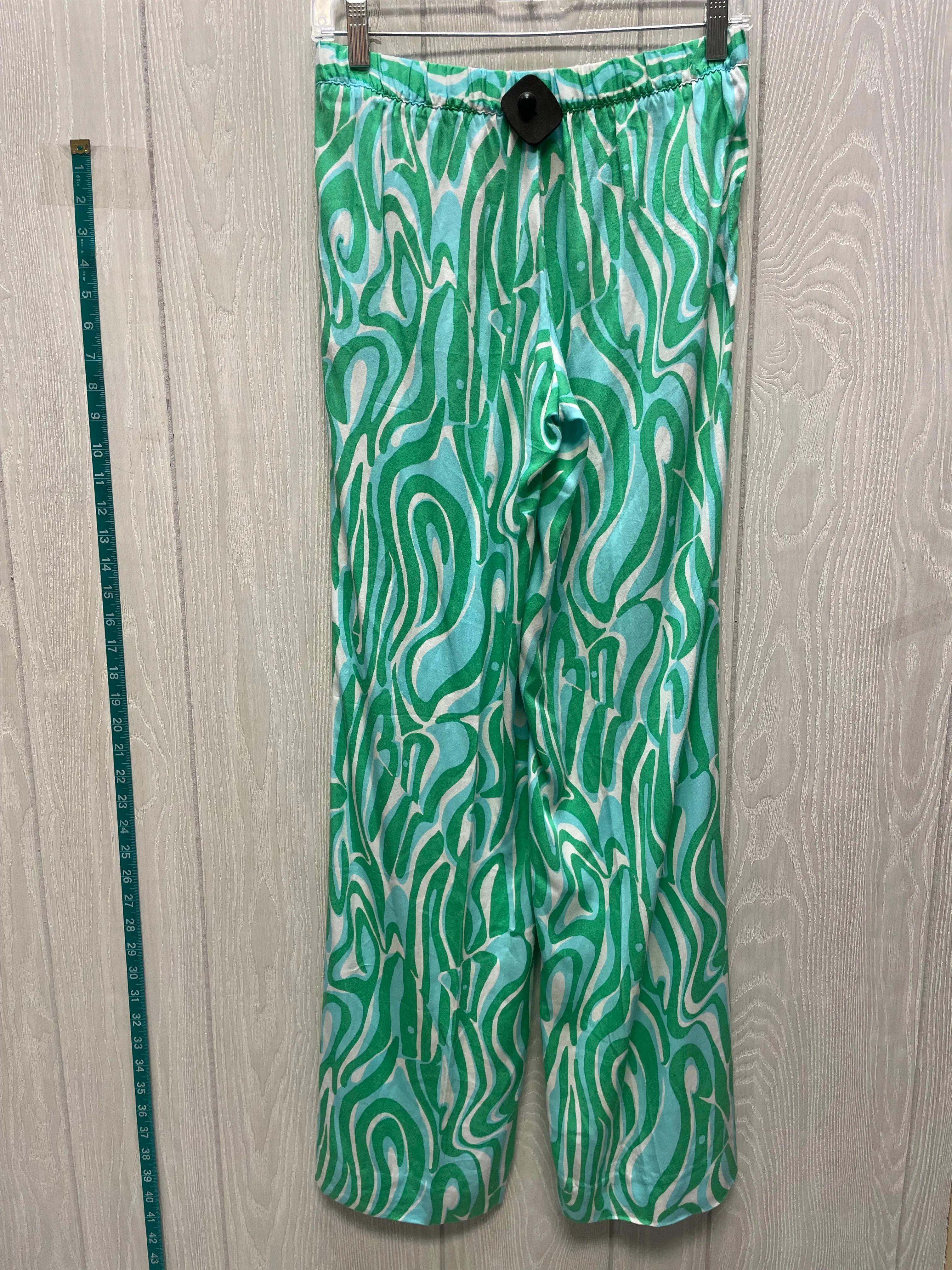 Pants Dress By Lilly Pulitzer In Green & White, Size: Xs