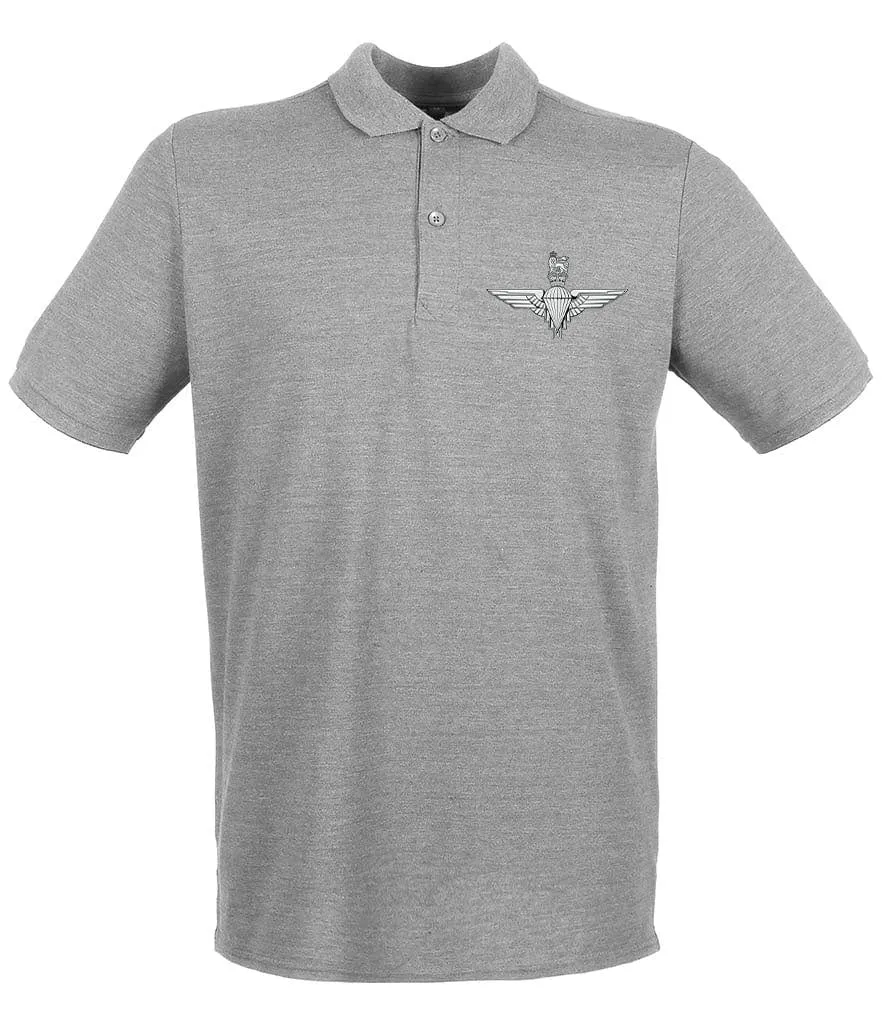Parachute Regiment Embroidered Pique Polo Shirt