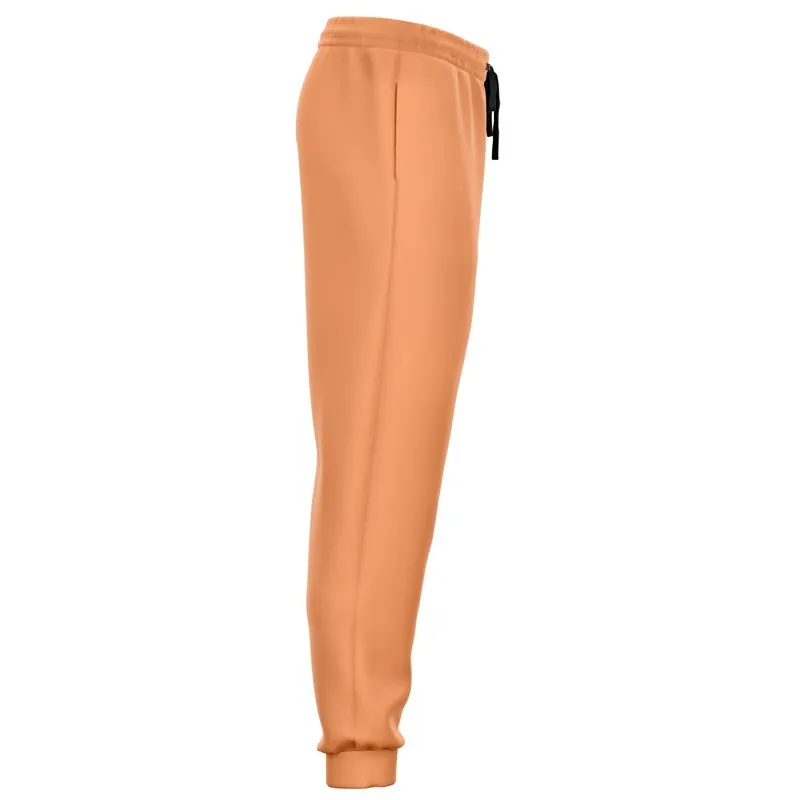 Pastel Orange Joggers | Unisex | with PLUS sizes | Bright Pastel Orange | C0M45Y60K0