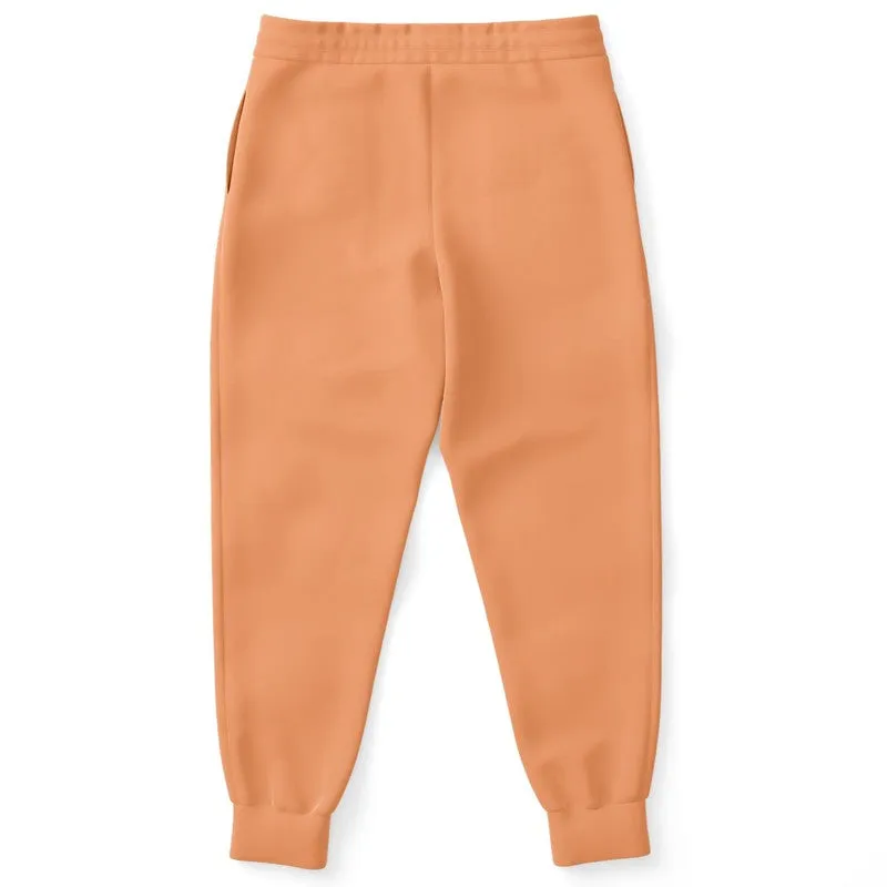 Pastel Orange Joggers | Unisex | with PLUS sizes | Bright Pastel Orange | C0M45Y60K0