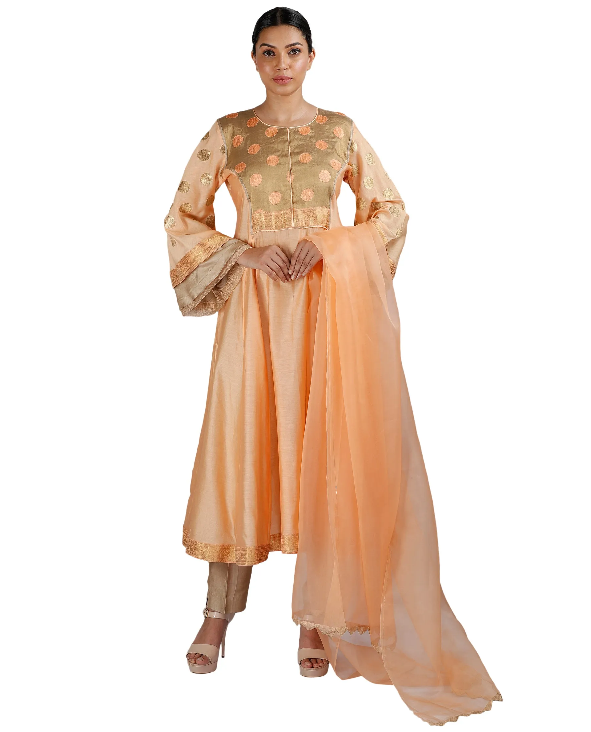 Peach Salwar