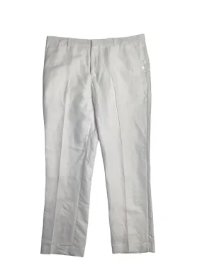 Perry Ellis Mens Regular fit Dress Pants 32 / 32 White Solid