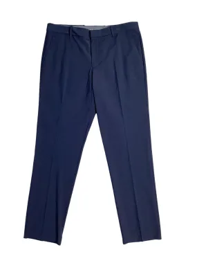 Perry Ellis Portfolio Mens Modern fit Dress Pants 36 / 32 Blue Plaid Stretch