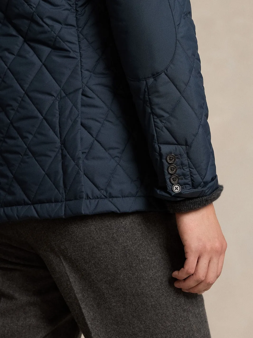 QUILTED JACKET Marine