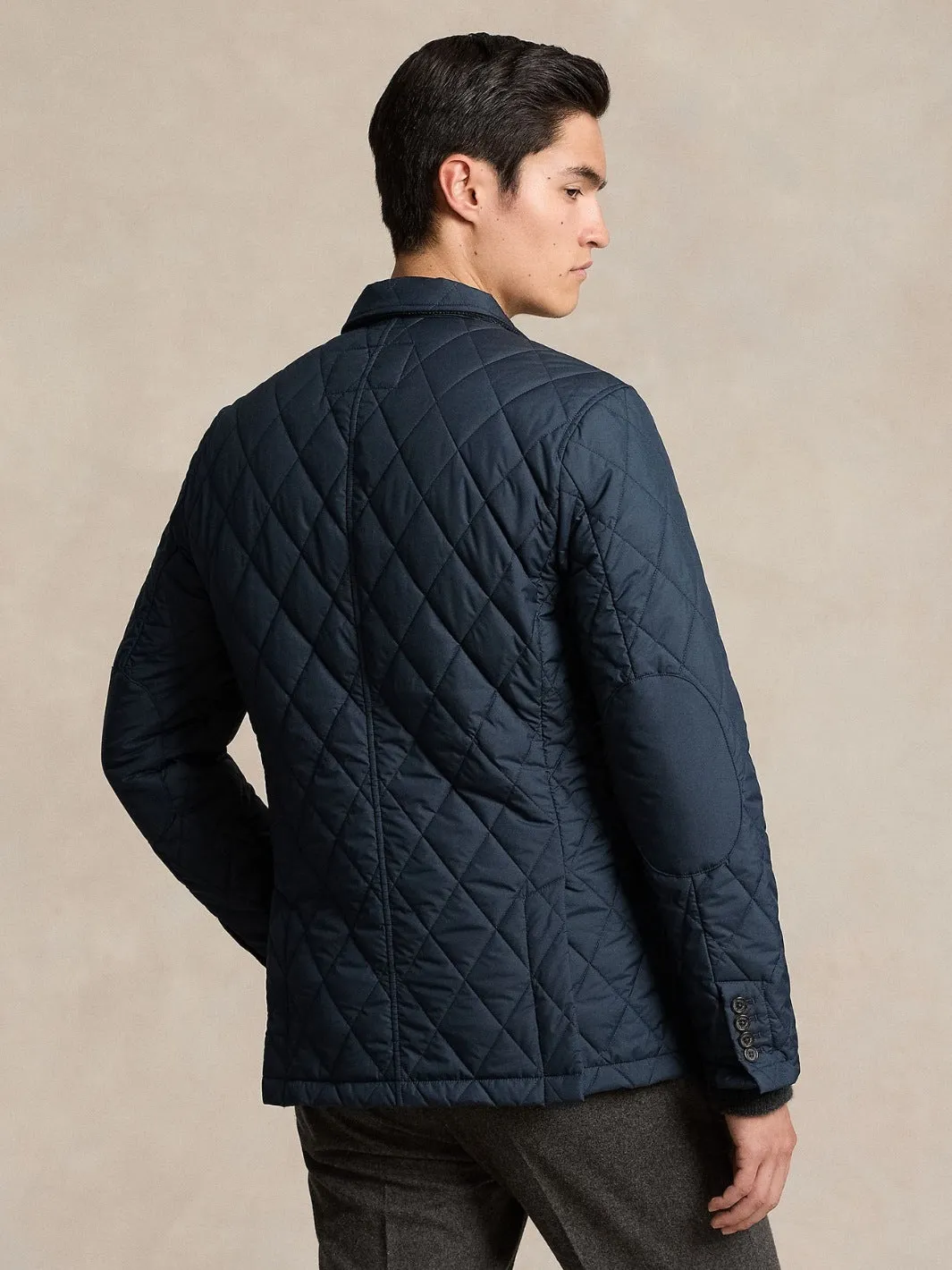QUILTED JACKET Marine