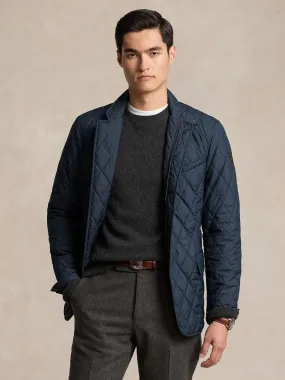 QUILTED JACKET Marine