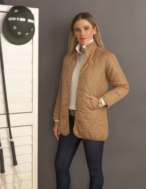 QUILTED JACKET WITH SNAPS