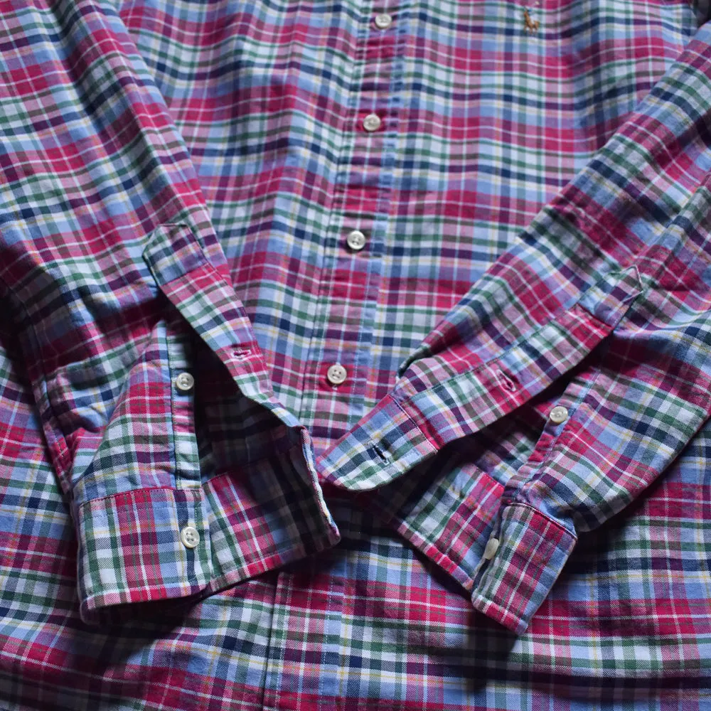 Ralph Lauren/ラルフ ローレン “CLASSIC FIT” チェック ボタンダウンシャツ　230428