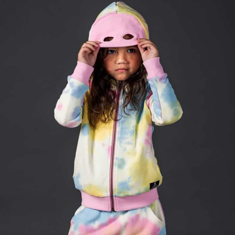 Rock Your Kid Pastel Tie Dye Hoodie