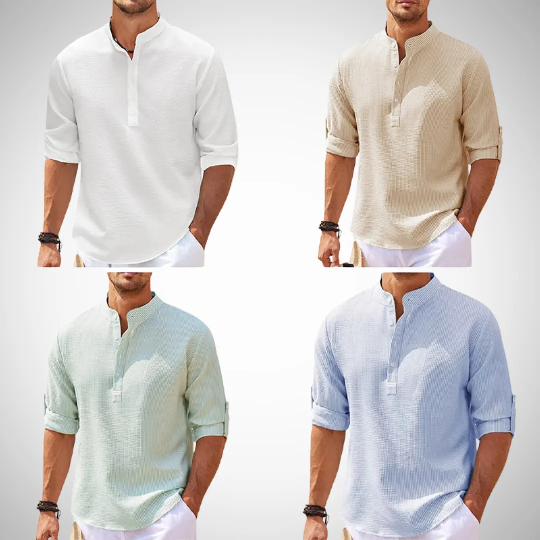 Rupert Smith Sun Haven Henley Shirt