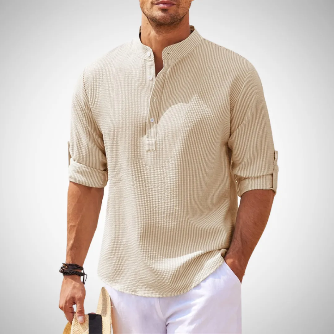 Rupert Smith Sun Haven Henley Shirt