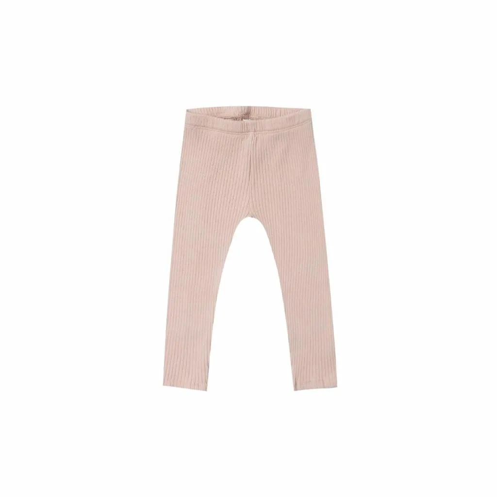 Rylee & Cru Rose Ribbed Pajama Set