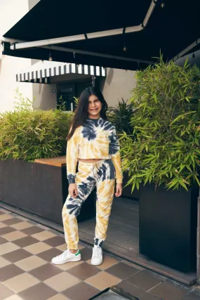 Sabz Joggers Set - Yellow
