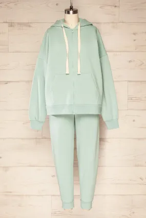 Set Toby Mint | Vest and Joggers