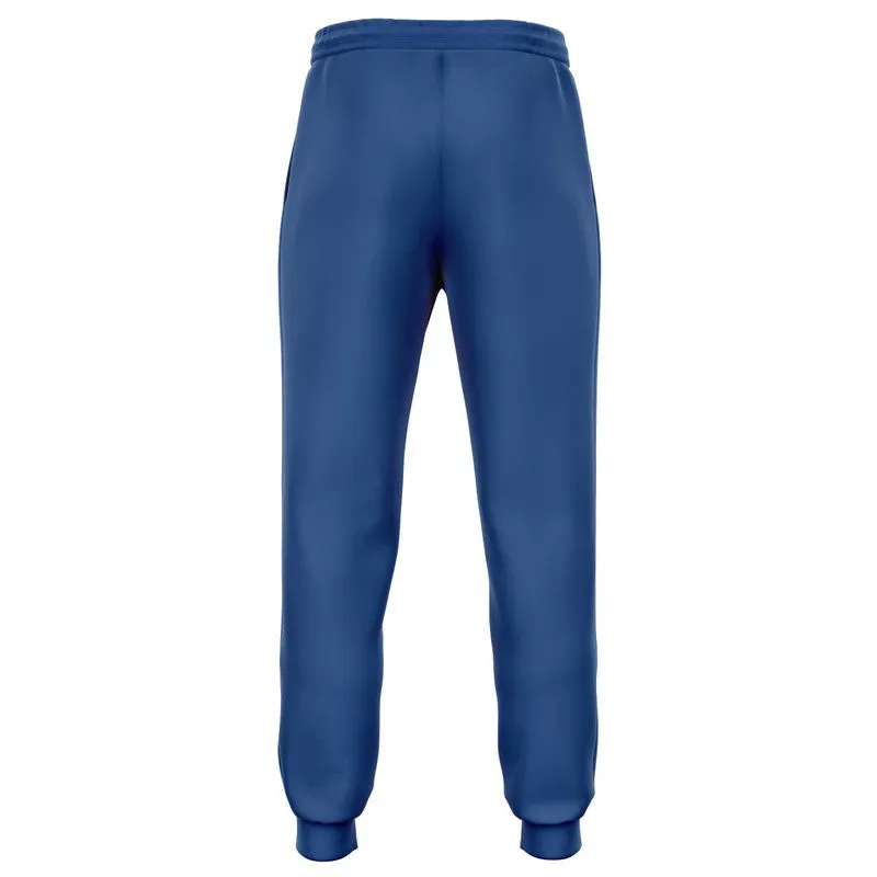 Shaded Midtone Blue Joggers | Unisex | with PLUS sizes | C80M60Y0K30
