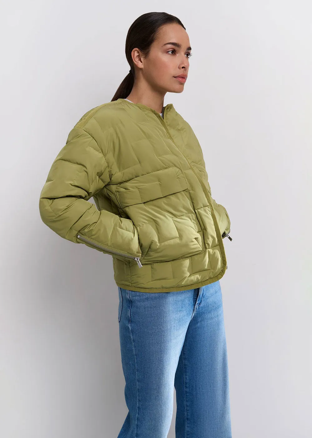 Short Quilted Jacket