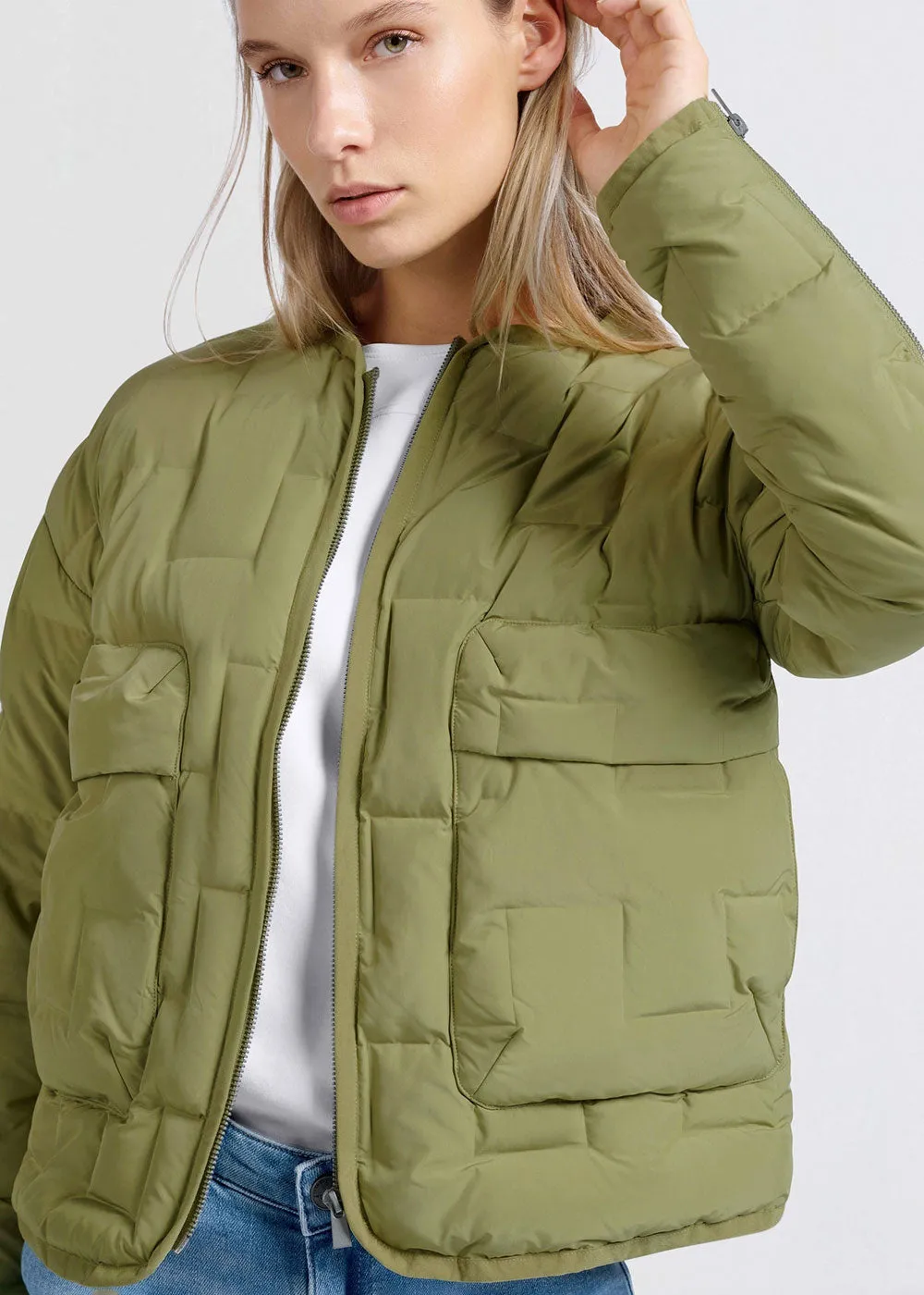Short Quilted Jacket