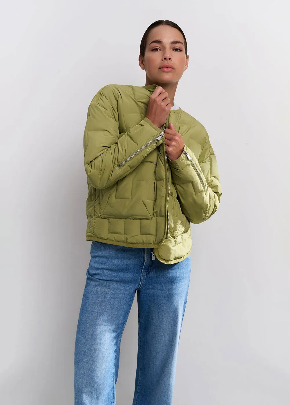 Short Quilted Jacket