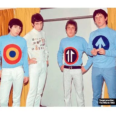 Ska & Soul "Daltrey" Knit Turtleneck Sky