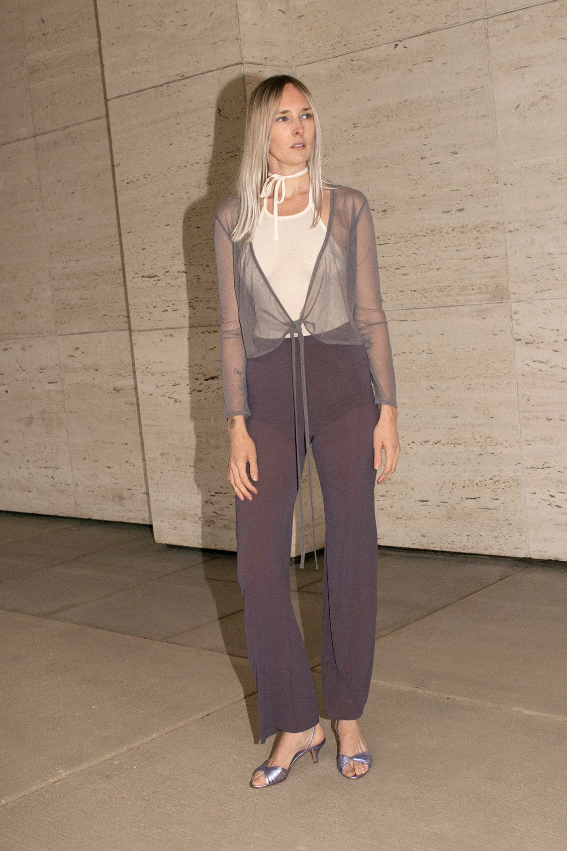 Smoke Crepe Pant
