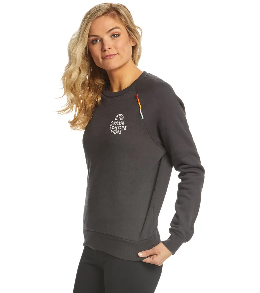 Spiritual Gangster Positive Vibes Old School Pullover