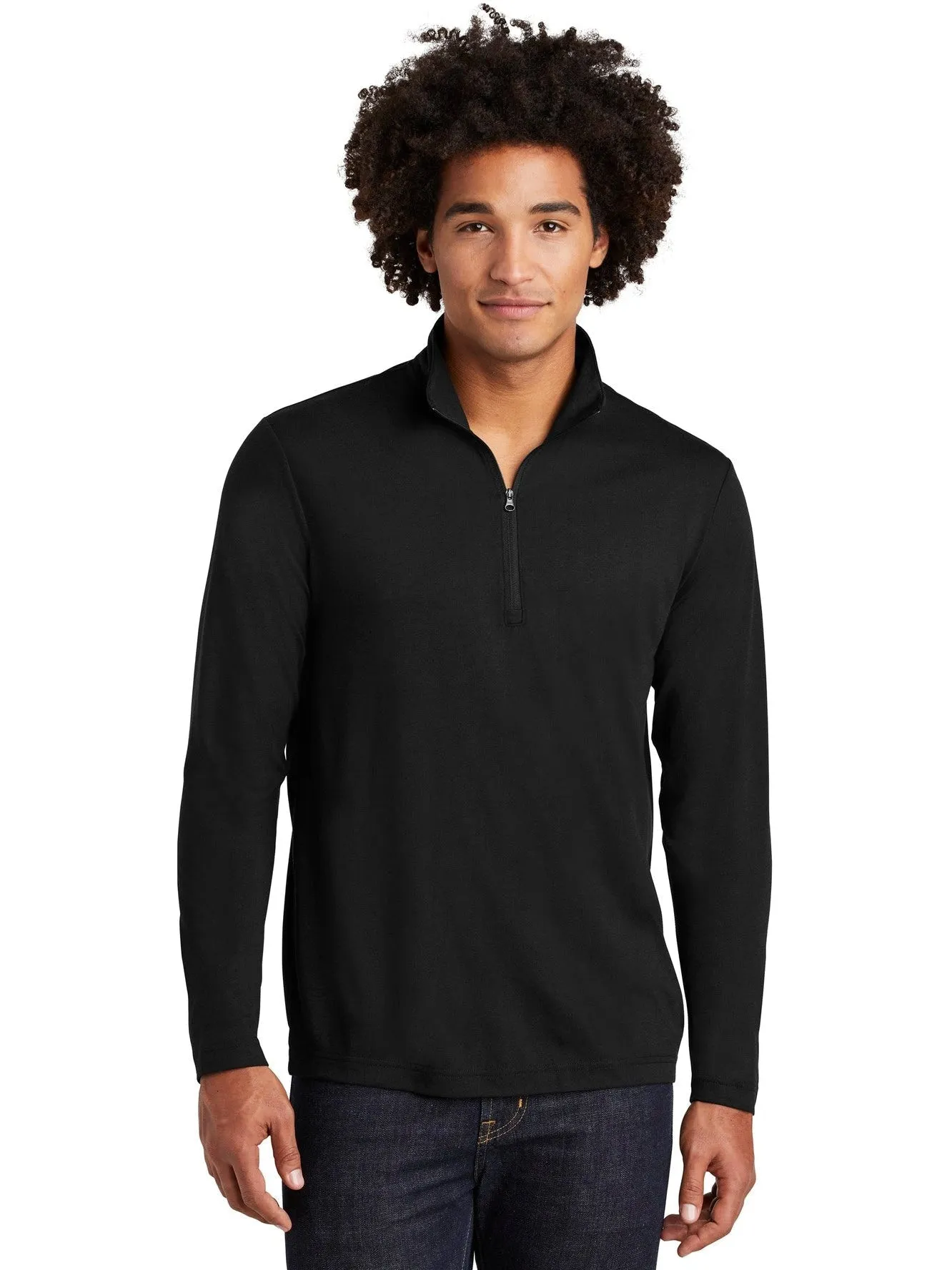 Sport-Tek Posicharge Tri-Blend Wicking 1/4-Zip Pullover