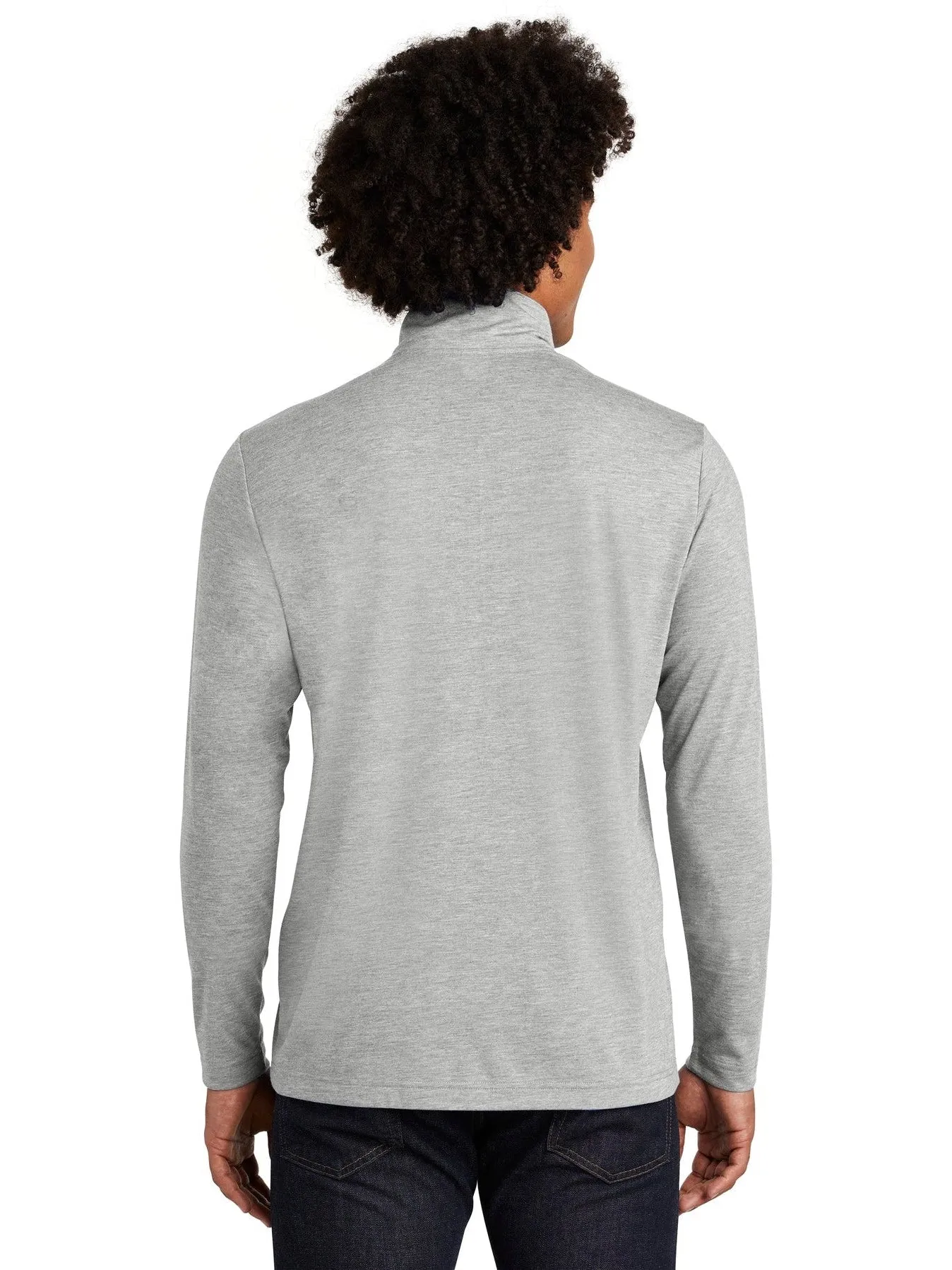 Sport-Tek Posicharge Tri-Blend Wicking 1/4-Zip Pullover