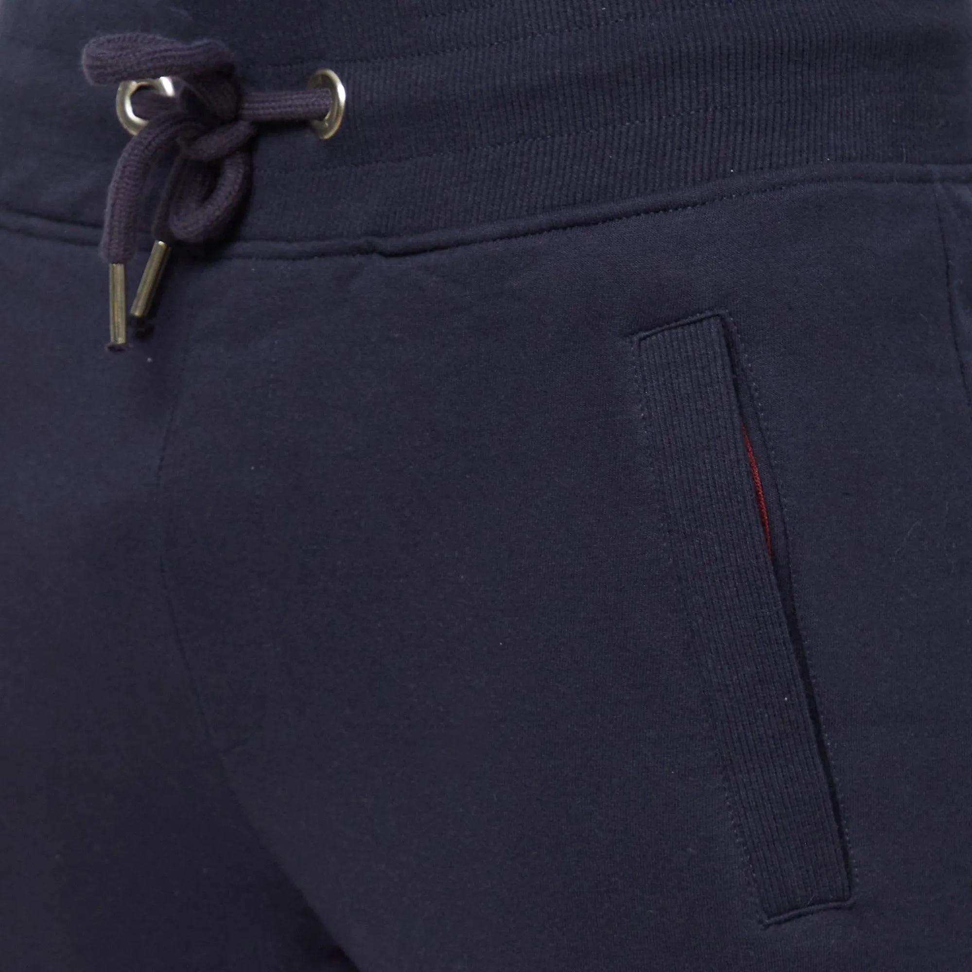 Sporto Navy Fleece Terry Joggers for Men