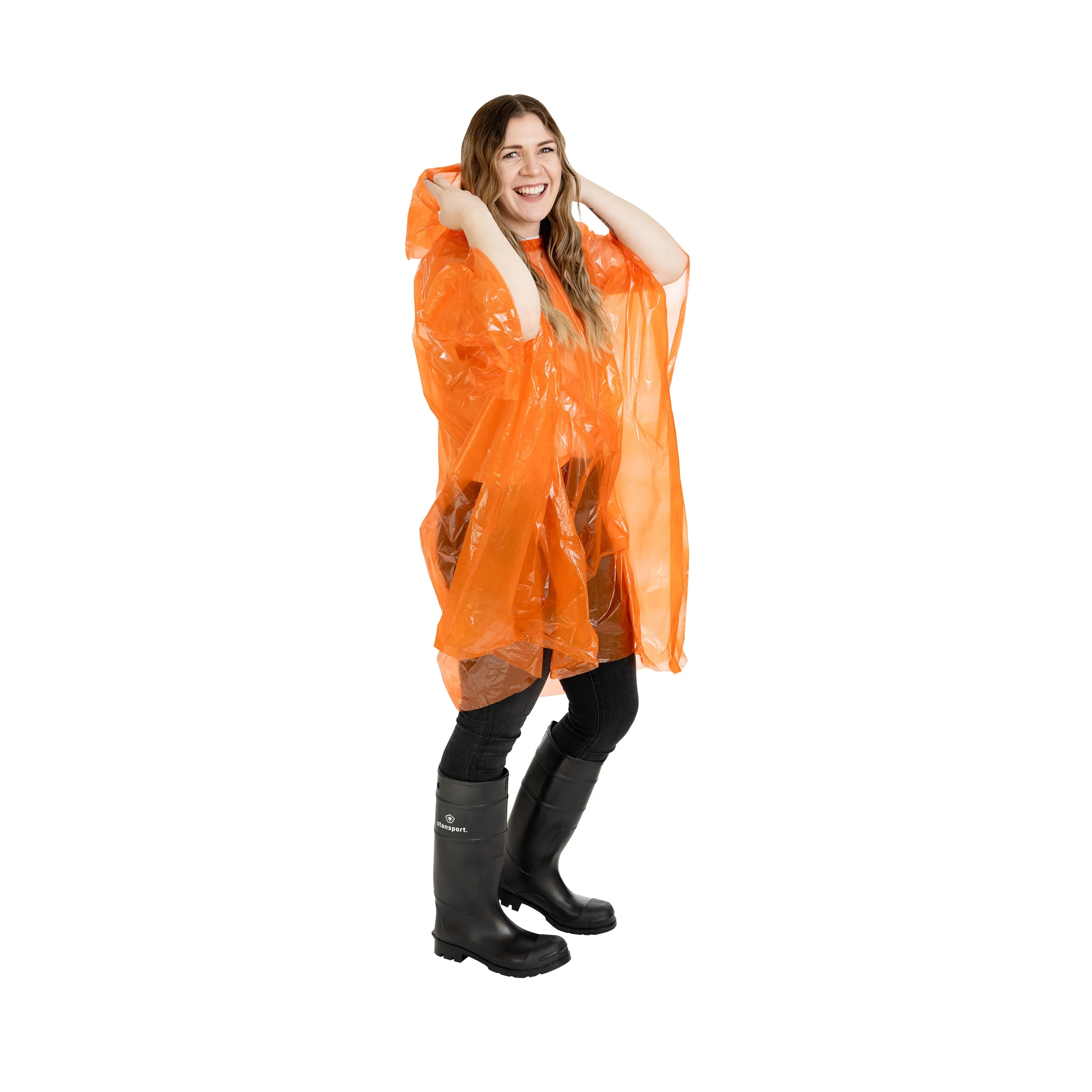 Stansport Emergency Poncho - Assorted - 30 Per Pdq