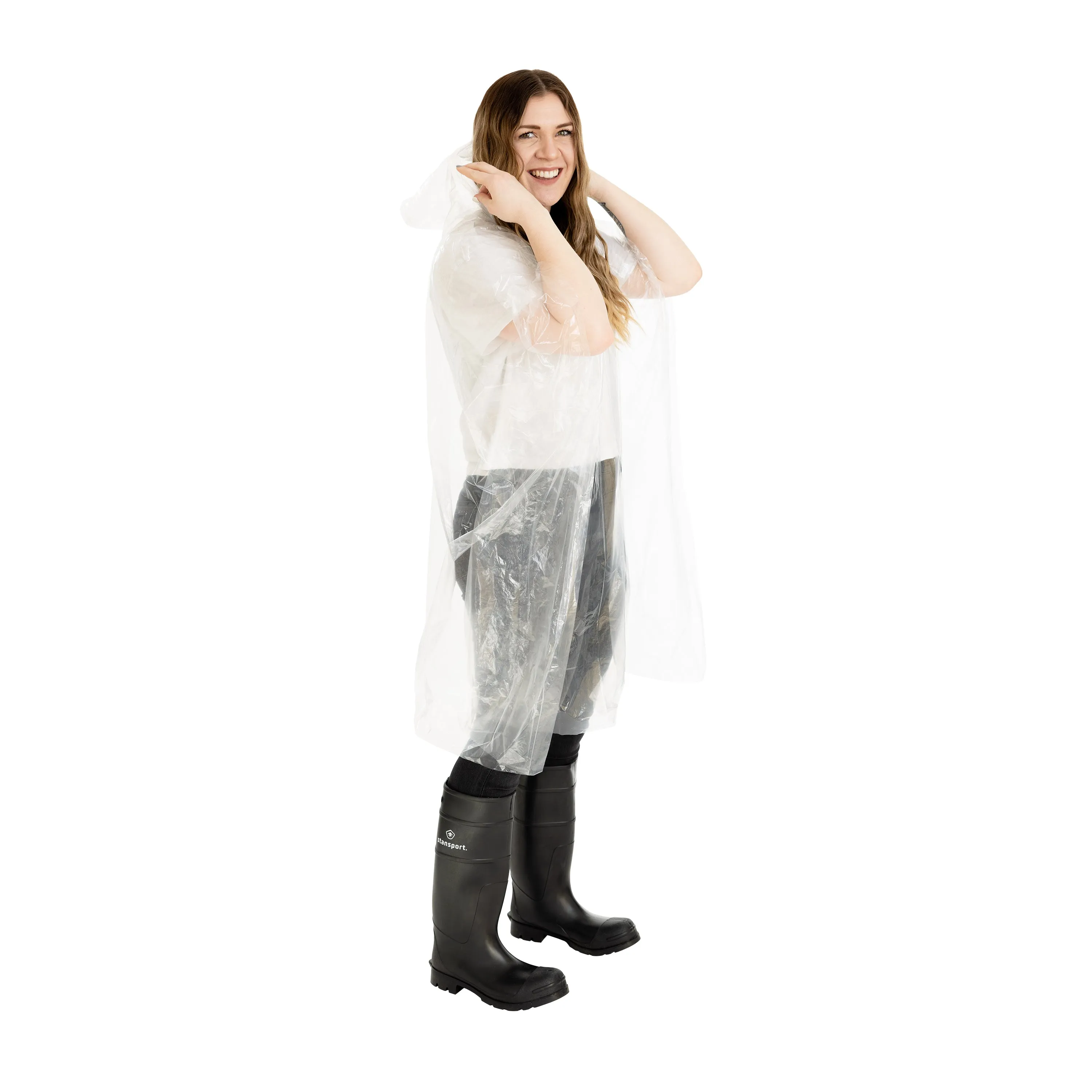 Stansport Emergency Poncho - Assorted - 30 Per Pdq