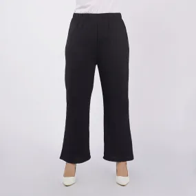 Stylistic Mr. Lee Ladies Basic Non-Denim Flared Pants 145273-U (Black)