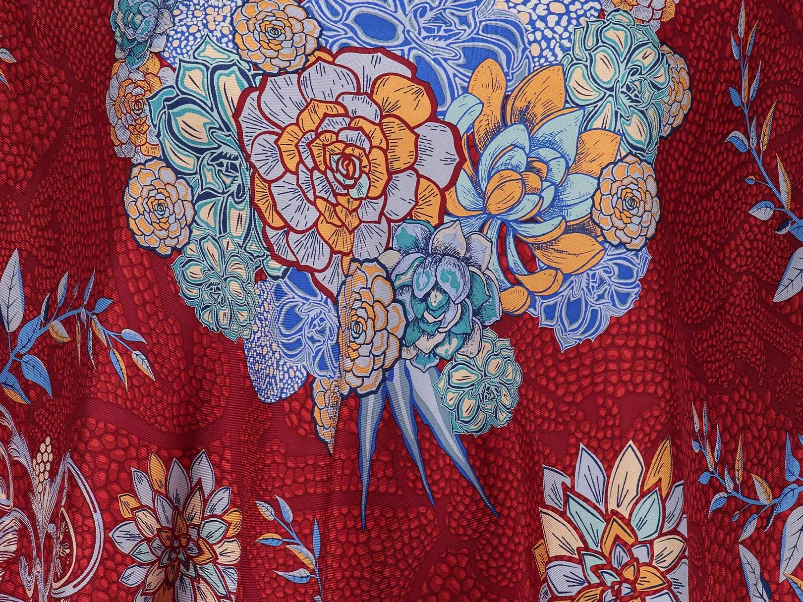 SUCCULENTS BOTANICAL GARDEN PONCHO