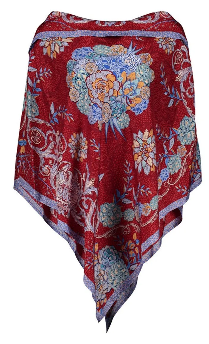 SUCCULENTS BOTANICAL GARDEN PONCHO