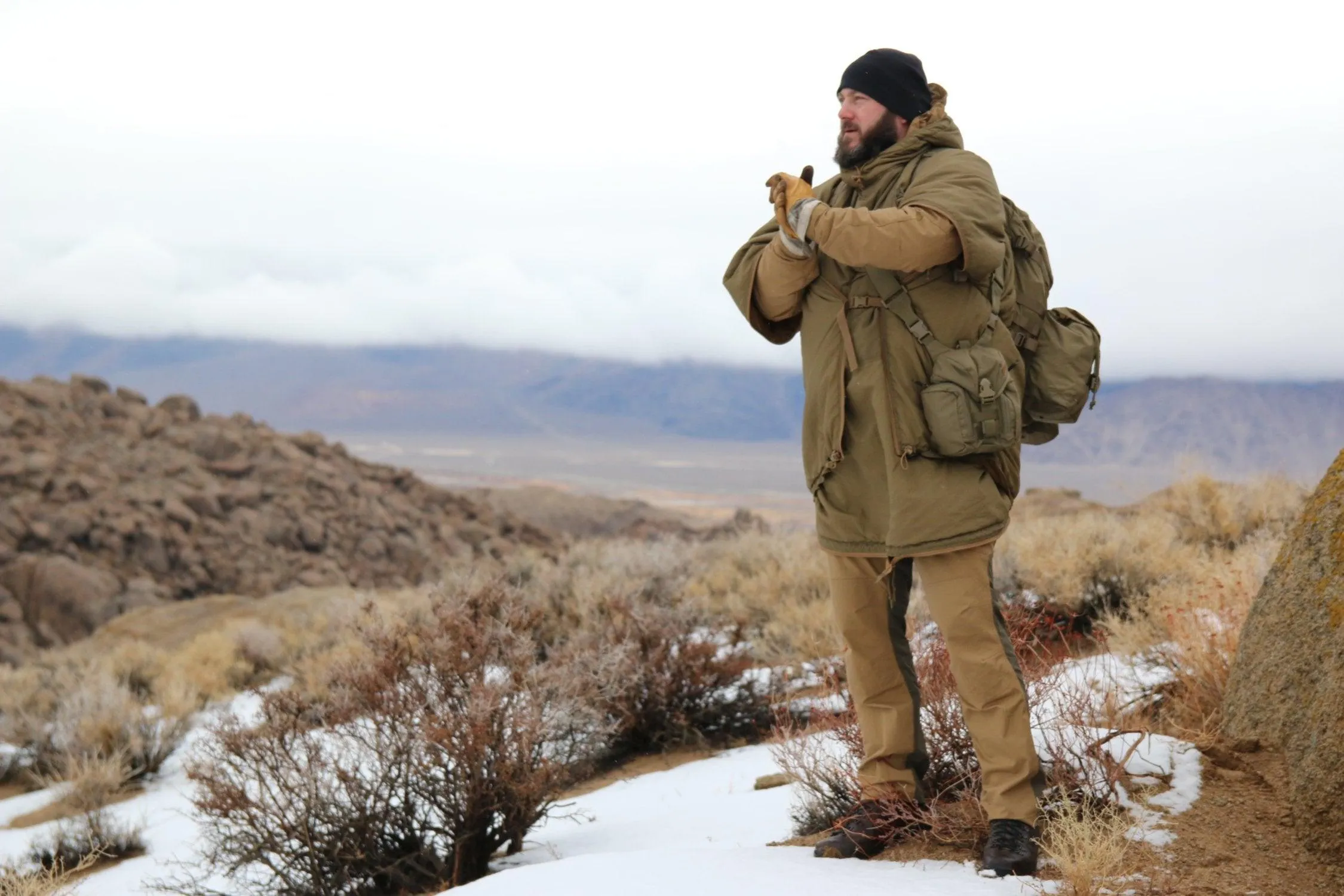 SWAGMAN ROLL Climashield Poncho - Flecktarn