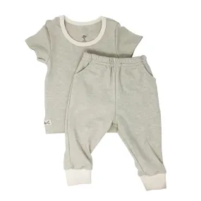 T-shirt and joggers
