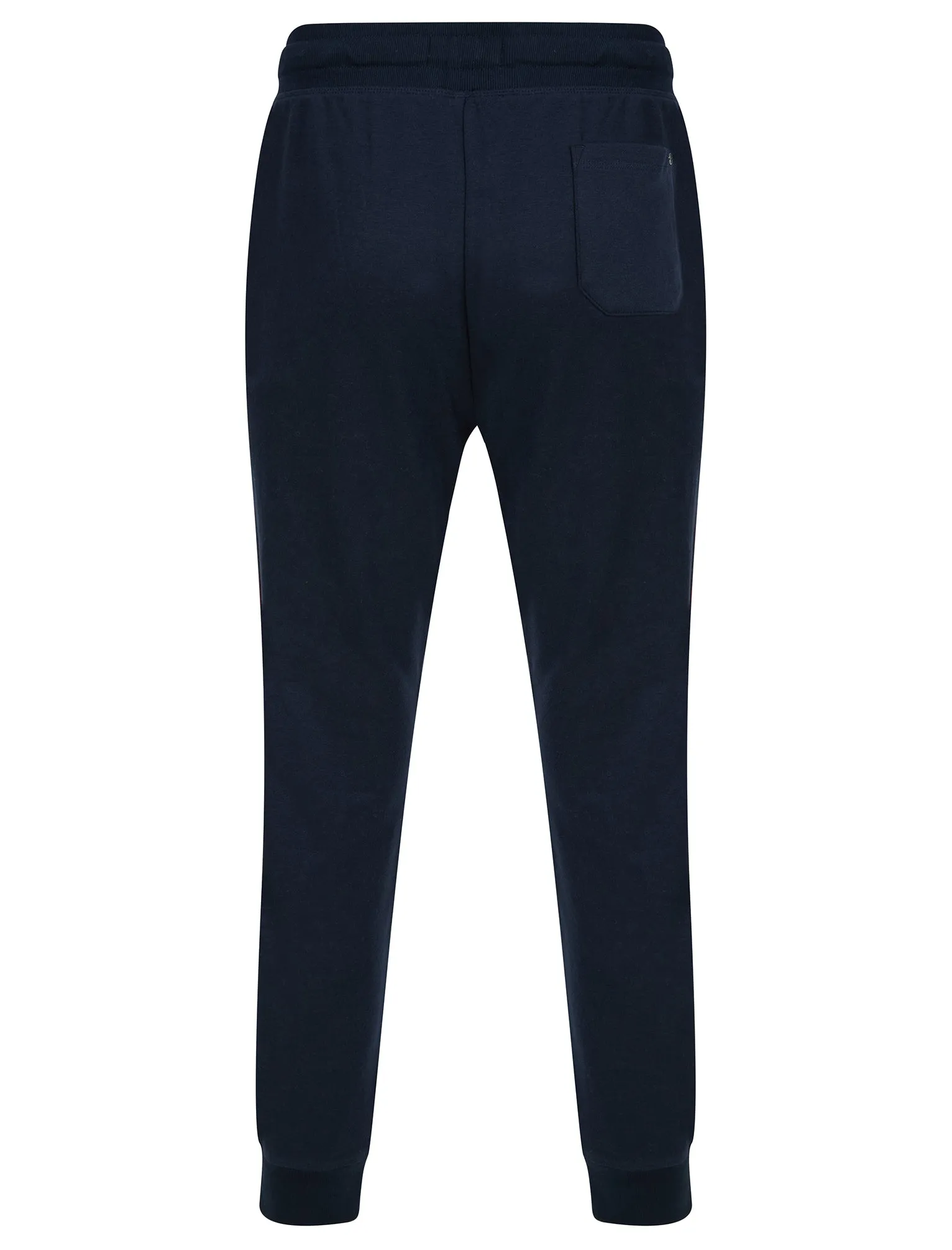 Taper Cuffed Joggers with Tape Detail in Sky Captain Navy Marl - Tokyo Laundry