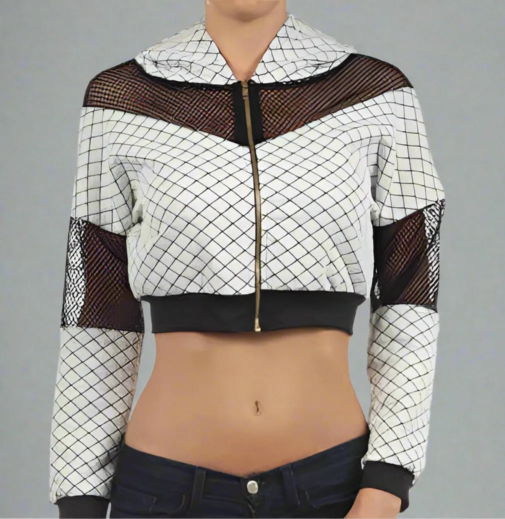 The Bomb Quilted Crop Jacket