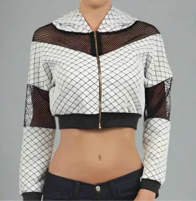 The Bomb Quilted Crop Jacket