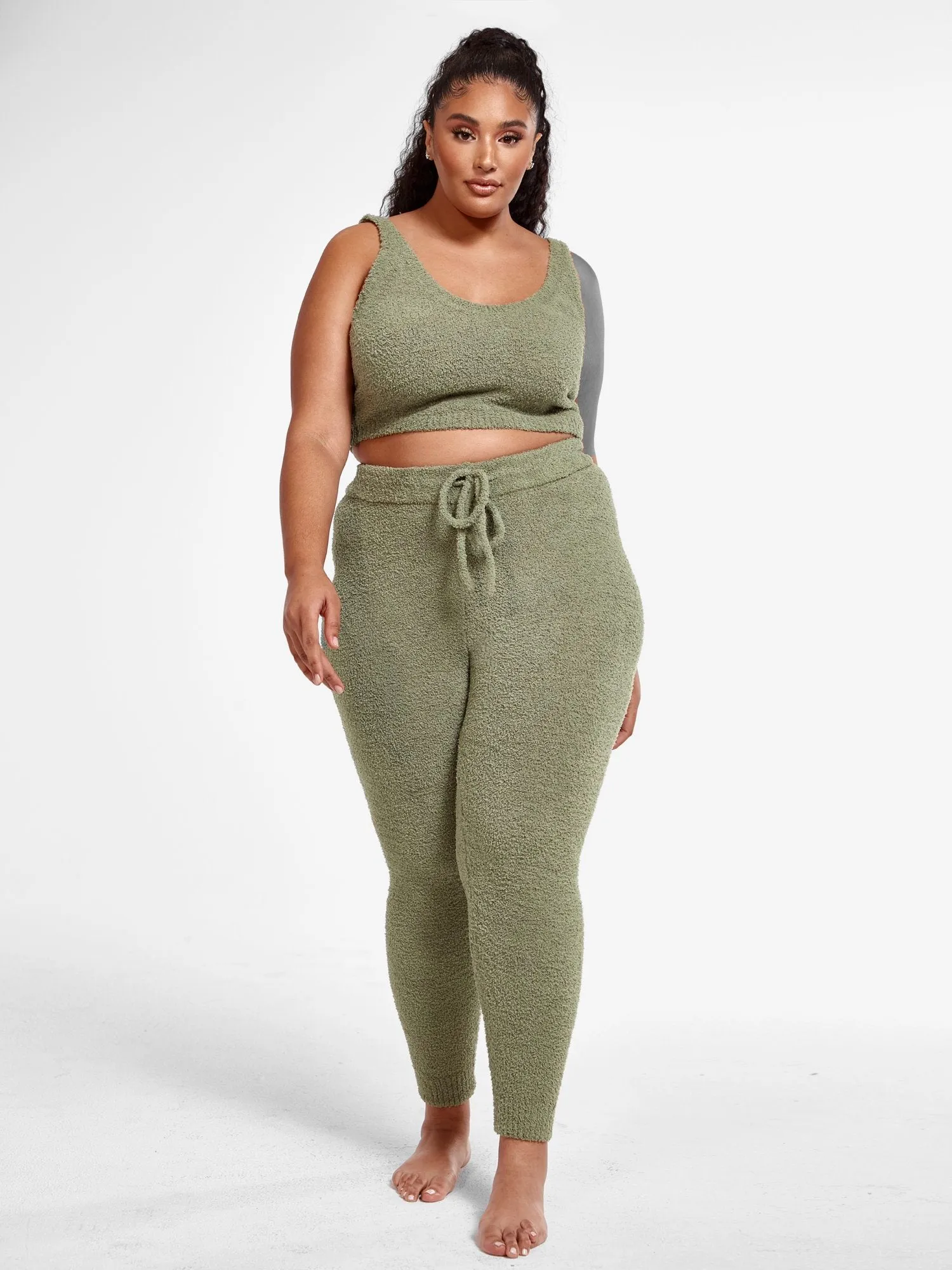 The Cuddle Joggers in Olive