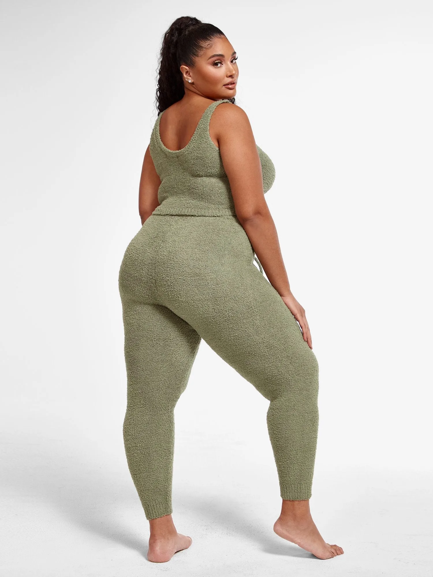 The Cuddle Joggers in Olive
