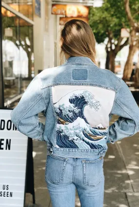 The Great Wave Denim Jacket