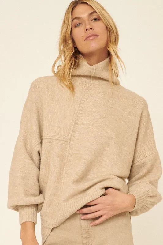 The Marissa Turtleneck Lounge Sweater