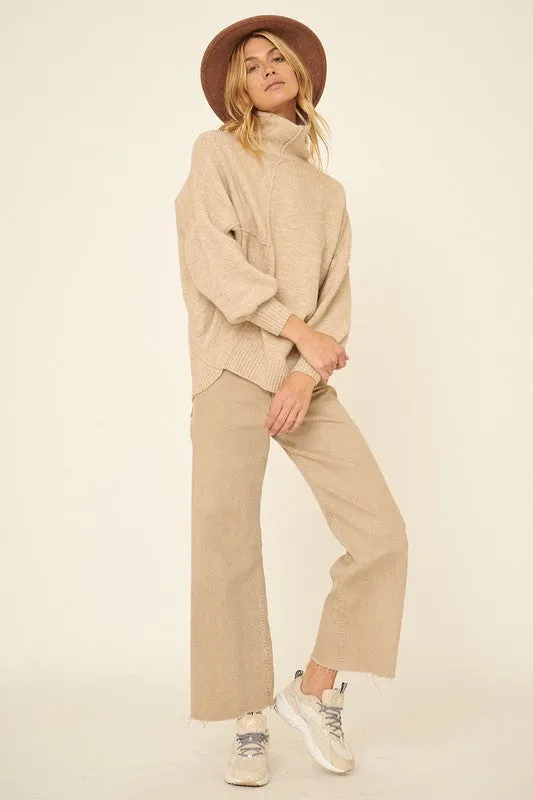 The Marissa Turtleneck Lounge Sweater