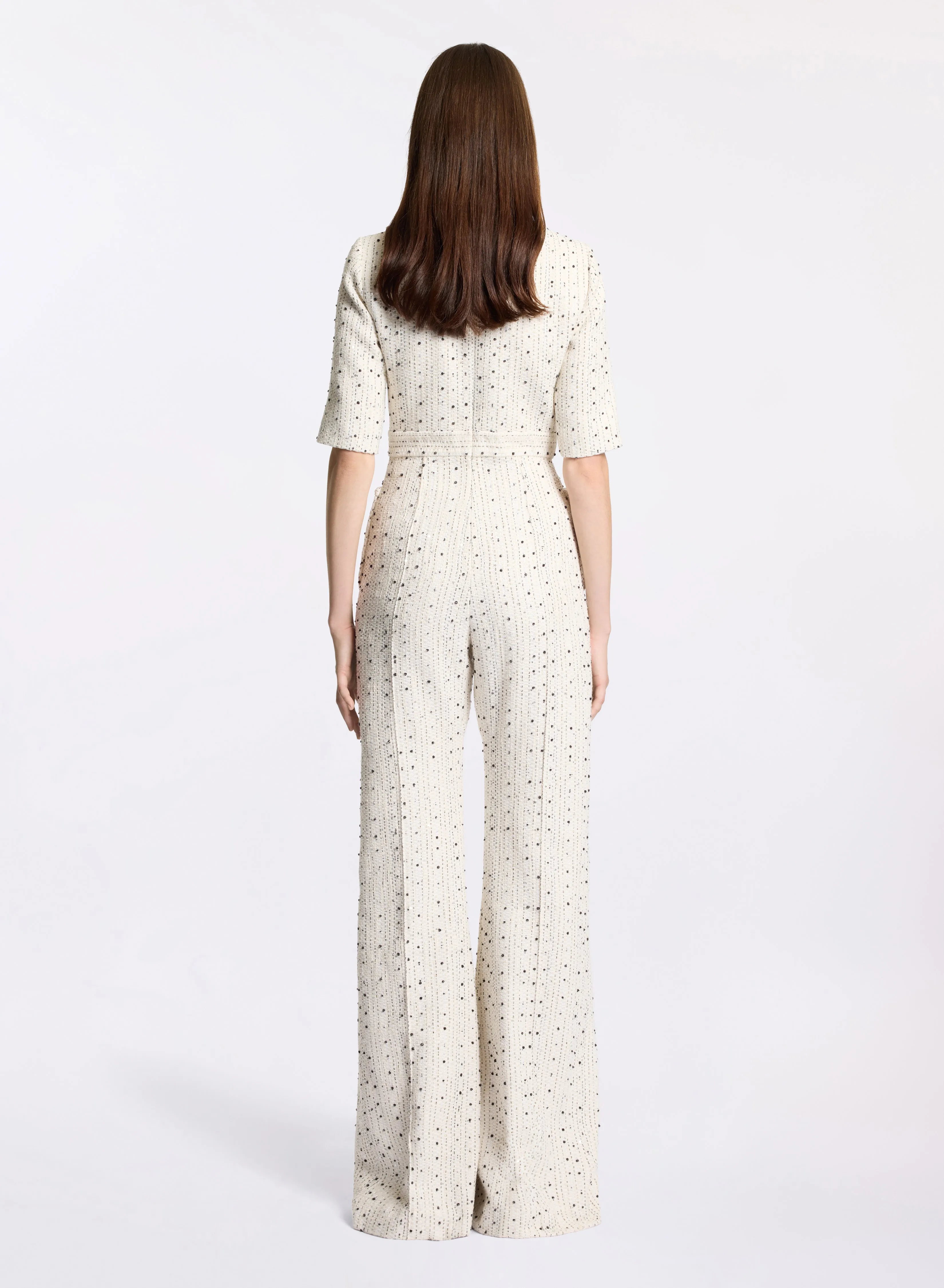Tweed Jumpsuit