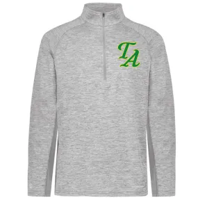 Twiggs Academy - Electrify Coolcore 1.2 Zip Pullover with TA (san andreas font) - Athletic Grey