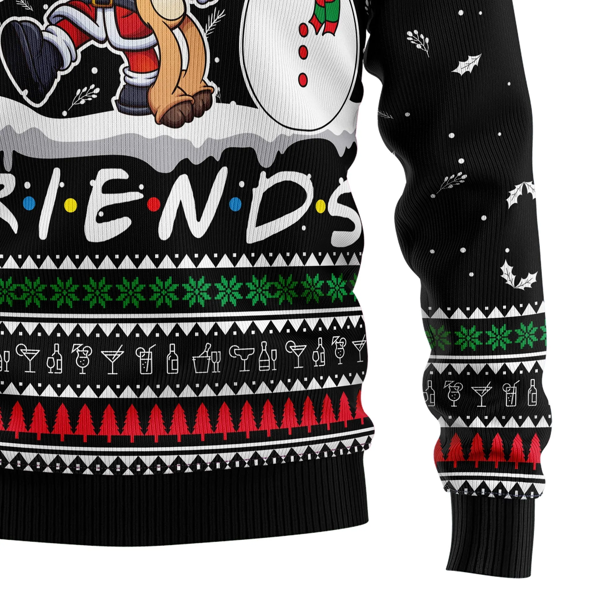 Ugly Christmas Sweater JulesRoche Durable Warmth All Over Print
