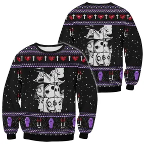 Ugly Sweater JulesRoche Cotton Acrylic Blend Holiday Pullover