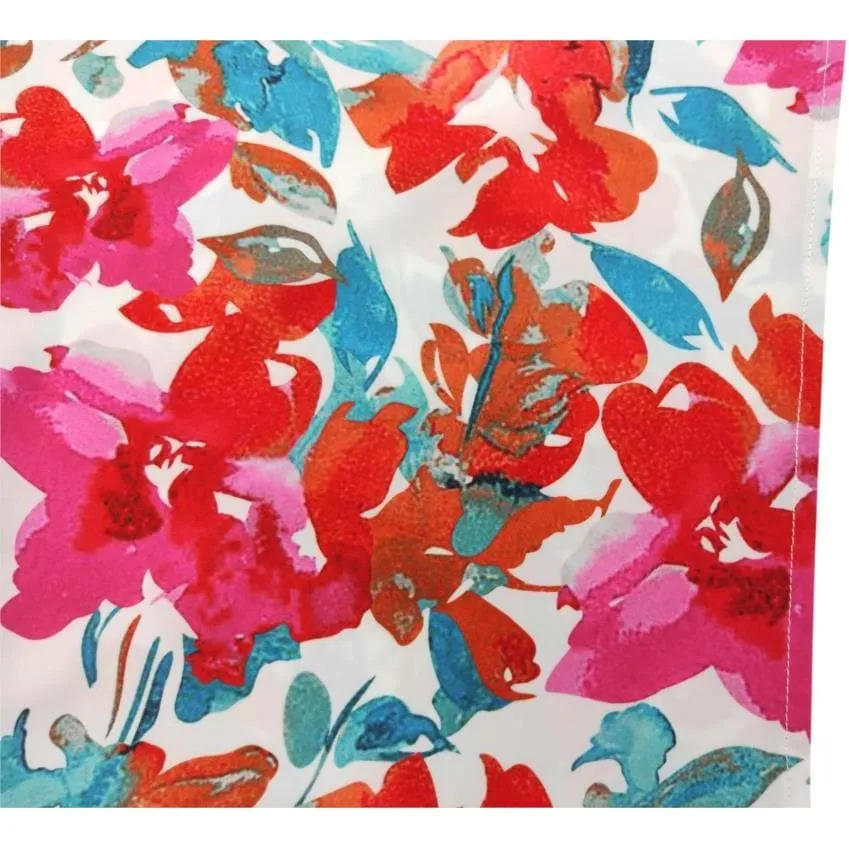 V-NECK FLORAL PRINTED